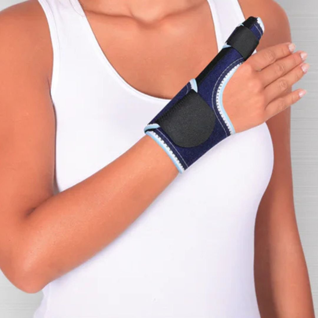 attelle pouce rhizarthrose exercice